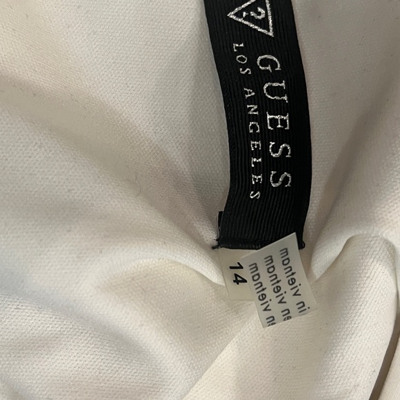 Guess White Dress with Purple Floral Design - Picture 7 of 7